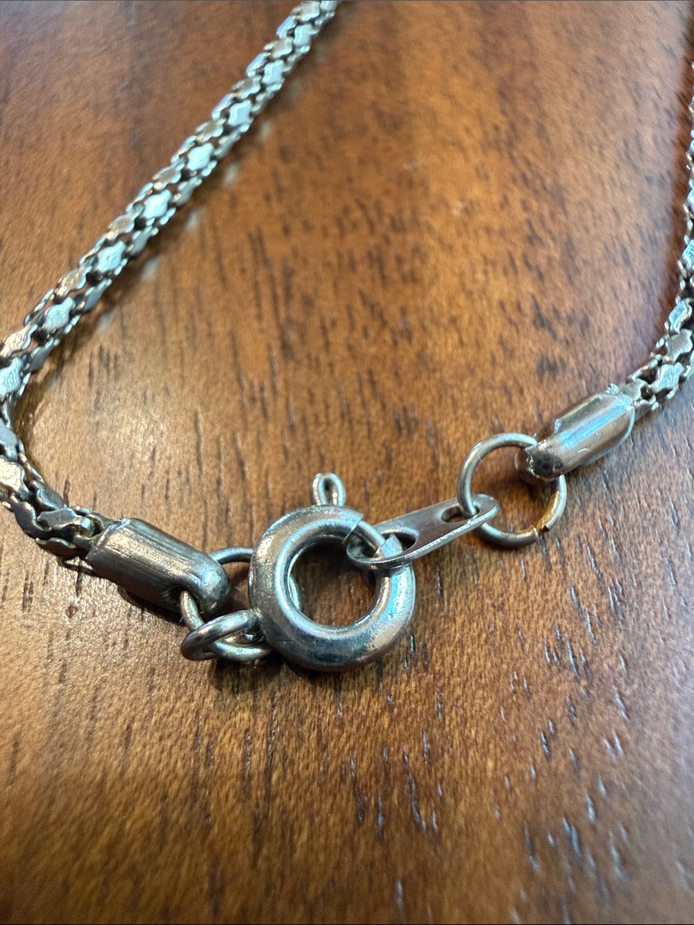 Silver Rope Chain Necklace - Picture 3 of 4